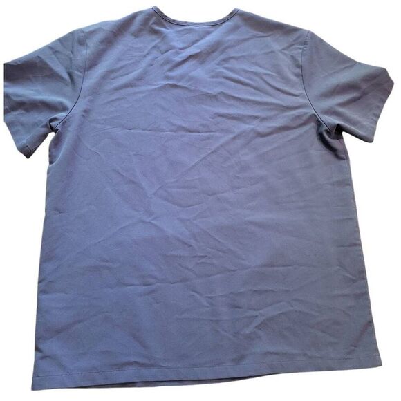 FIGS Casma Scrub Top Women's XL Blue Three Pocket Short Sleeve - Picture 2 of 4